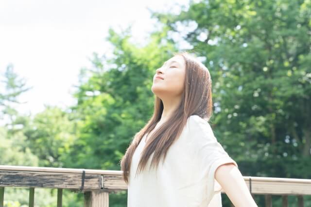 散歩リラックスイメージ